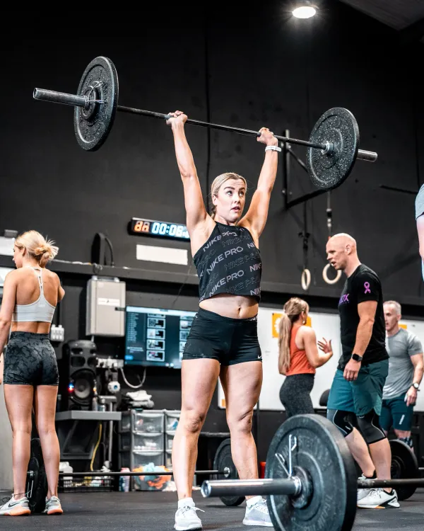 Olympic weightlifting class at Bangor Barbell
