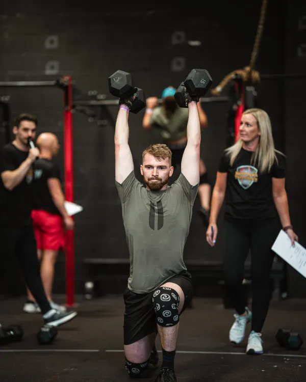 CrossFit class in session